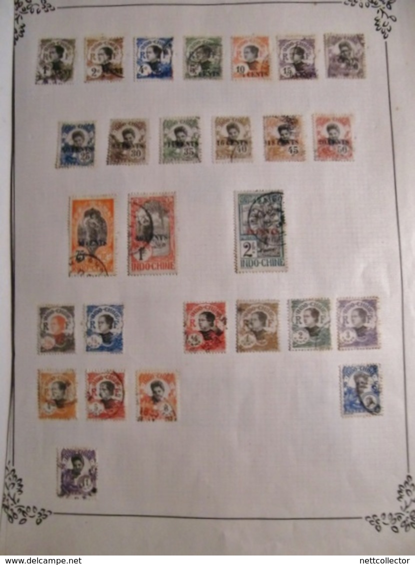 RARE COLLECTION  COLONIES FRANCAISES Dont INDOCHINE & CLASSIQUES / + De 1000 TIMBRES - Collections