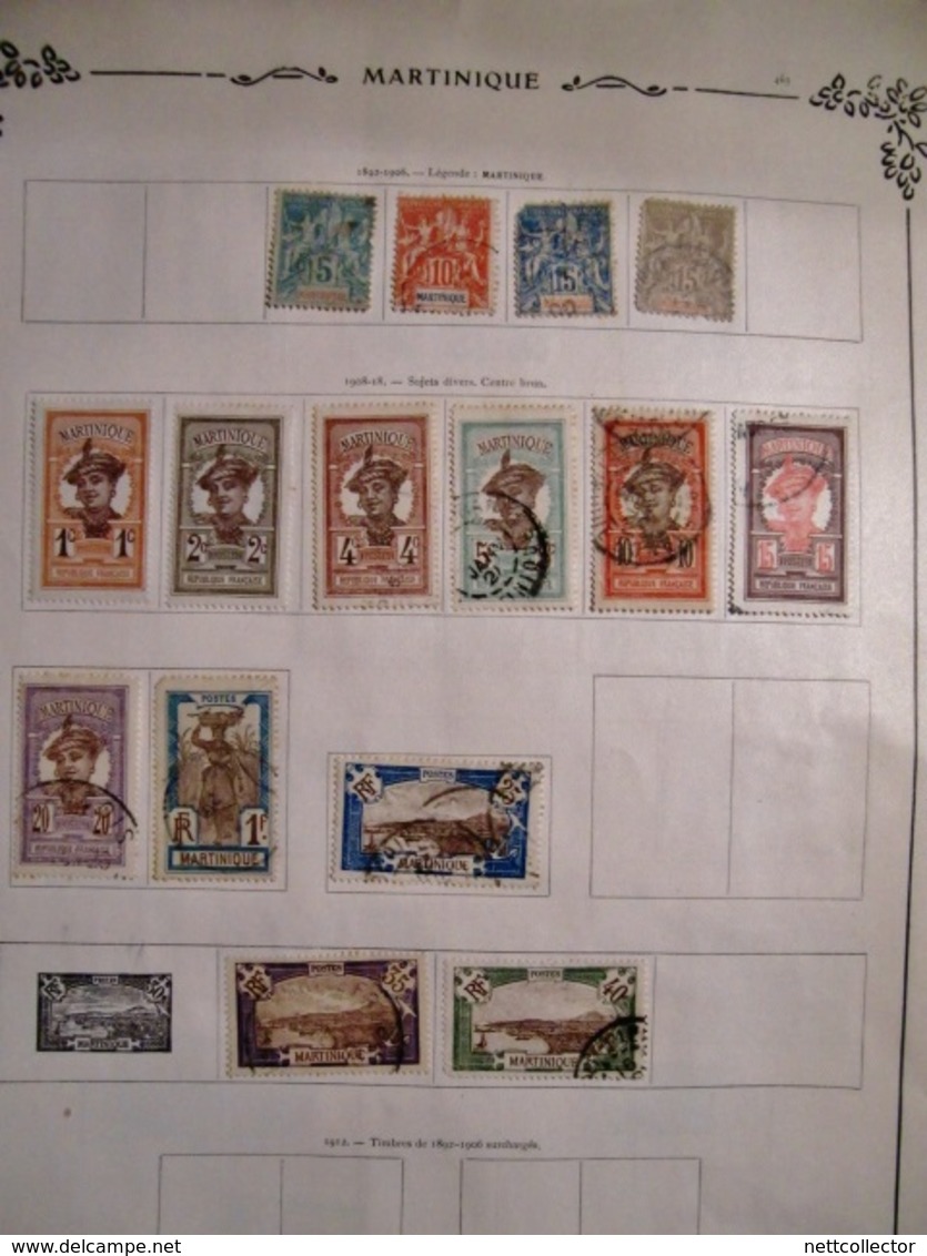 RARE COLLECTION  COLONIES FRANCAISES dont INDOCHINE & CLASSIQUES / + de 1000 TIMBRES