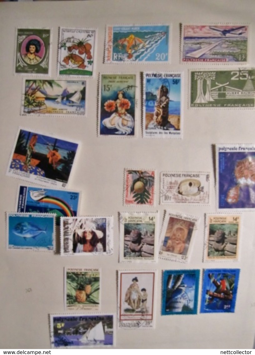 RARE COLLECTION  COLONIES FRANCAISES dont INDOCHINE & CLASSIQUES / + de 1000 TIMBRES