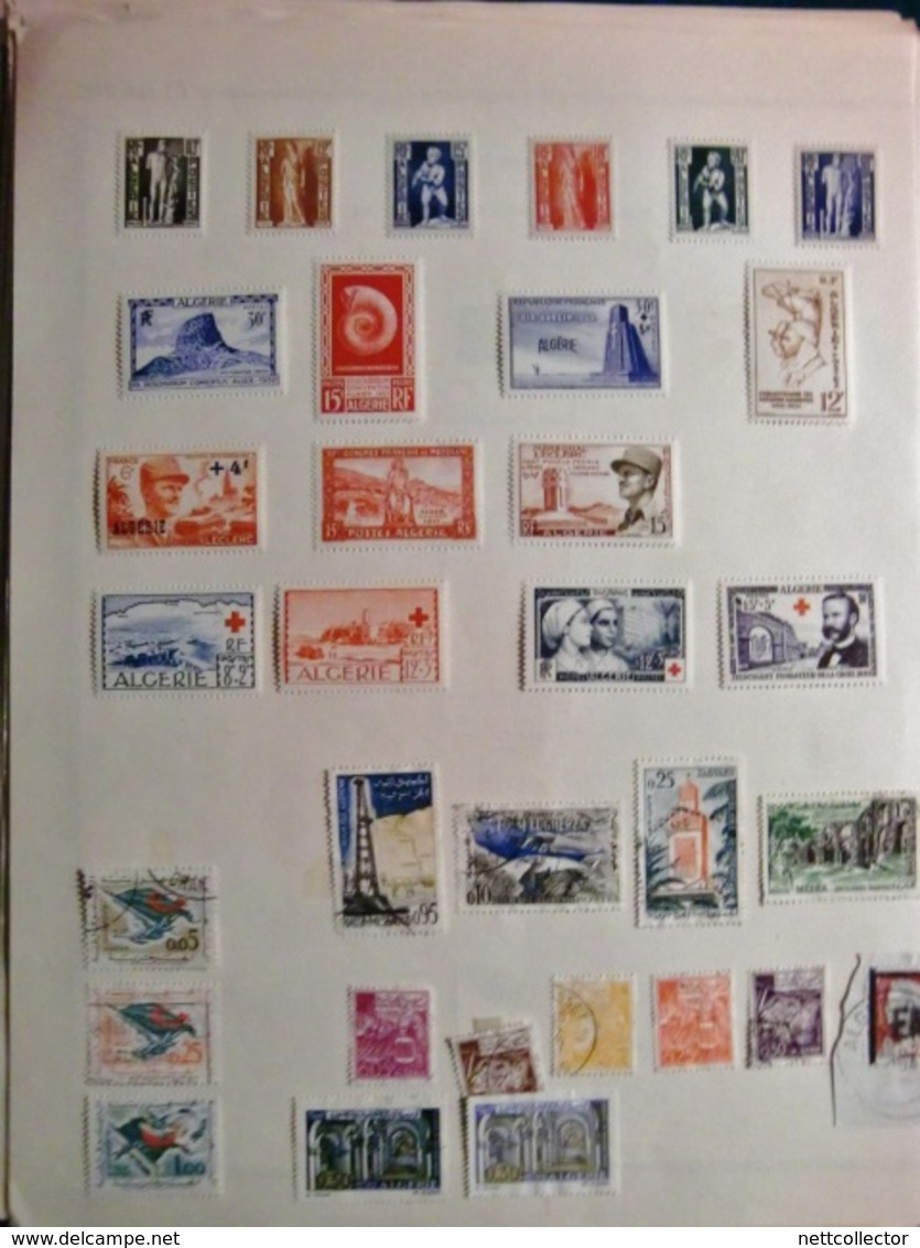 RARE COLLECTION  COLONIES FRANCAISES dont INDOCHINE & CLASSIQUES / + de 1000 TIMBRES