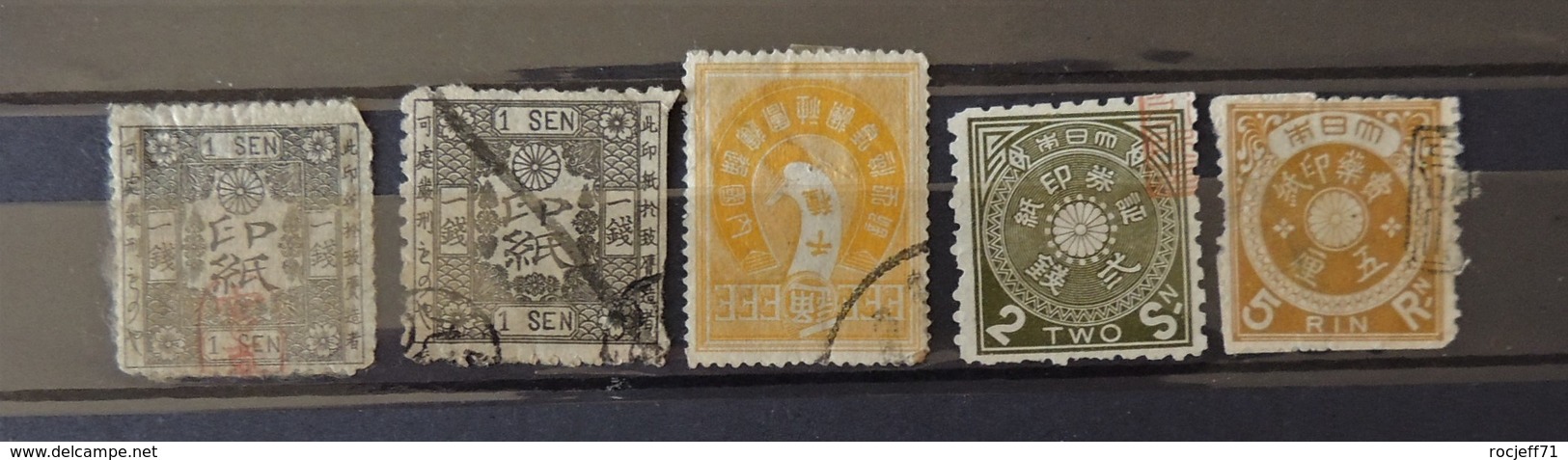 Japon - Old Revenue Stamps  // Lot 2 - Used Stamps