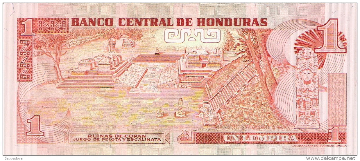 HONDURAS   1 Lempira   10/9/1992   P. 71   UNC - Honduras