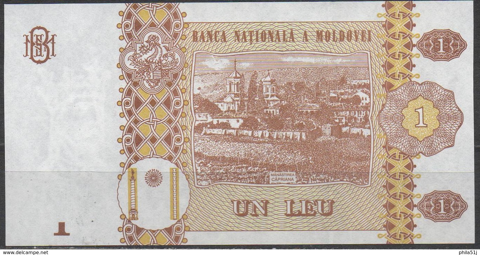 MOLDAVIE   __ 1 LEU  2015 __VOIR SCAN - Moldova