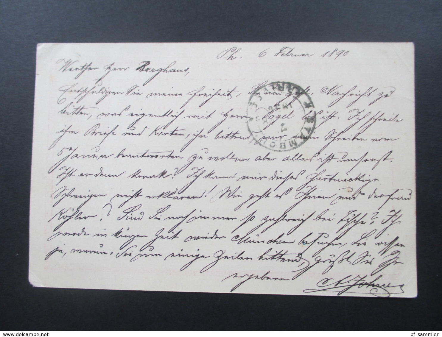 Bulgarien 1890 Ganzsache Blauer Stempel Nach Konstaninopel Österreich Levante AK Stempel Stamboul Arrivee - Cartas & Documentos