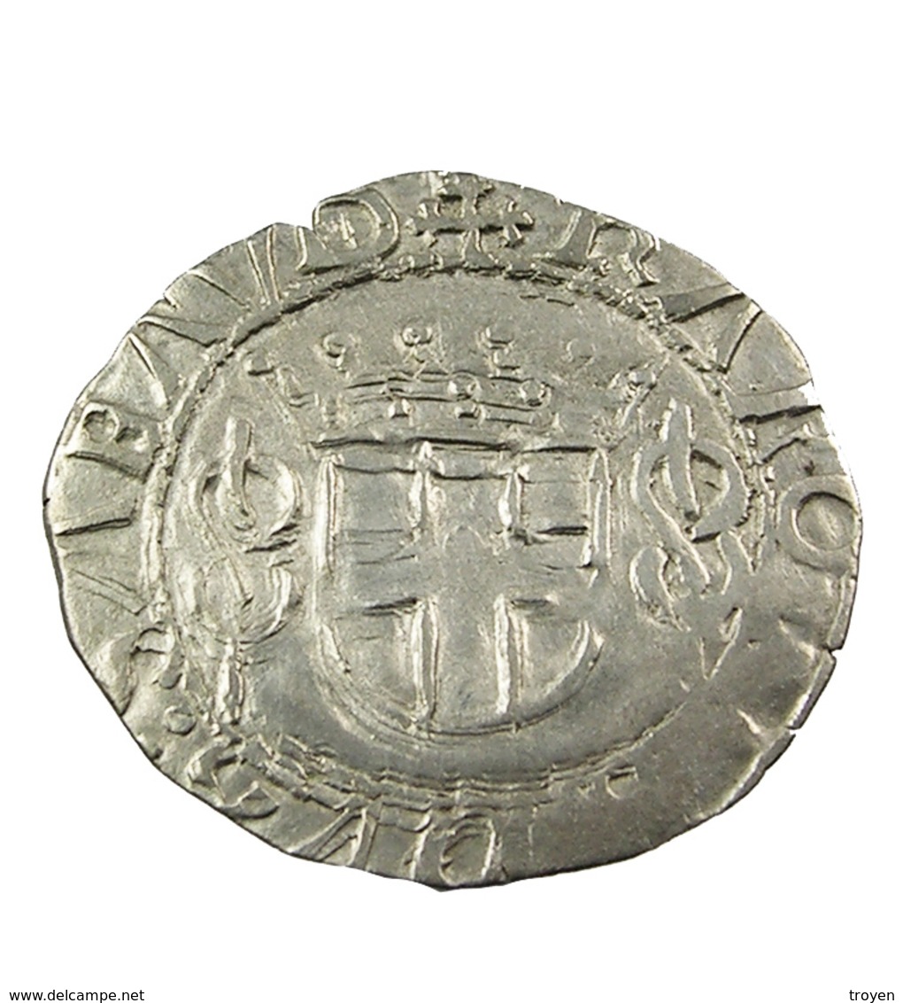 Grosso  2è Type -  Charles II  Le Bon - Savoie - France - Billon - 1521 23 - TB - R2 - 1515-1547 Francisco I