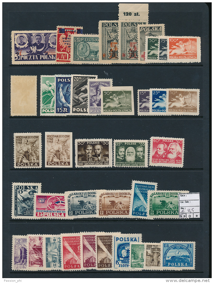 POLAND  SELECTION MNH - Unused Stamps