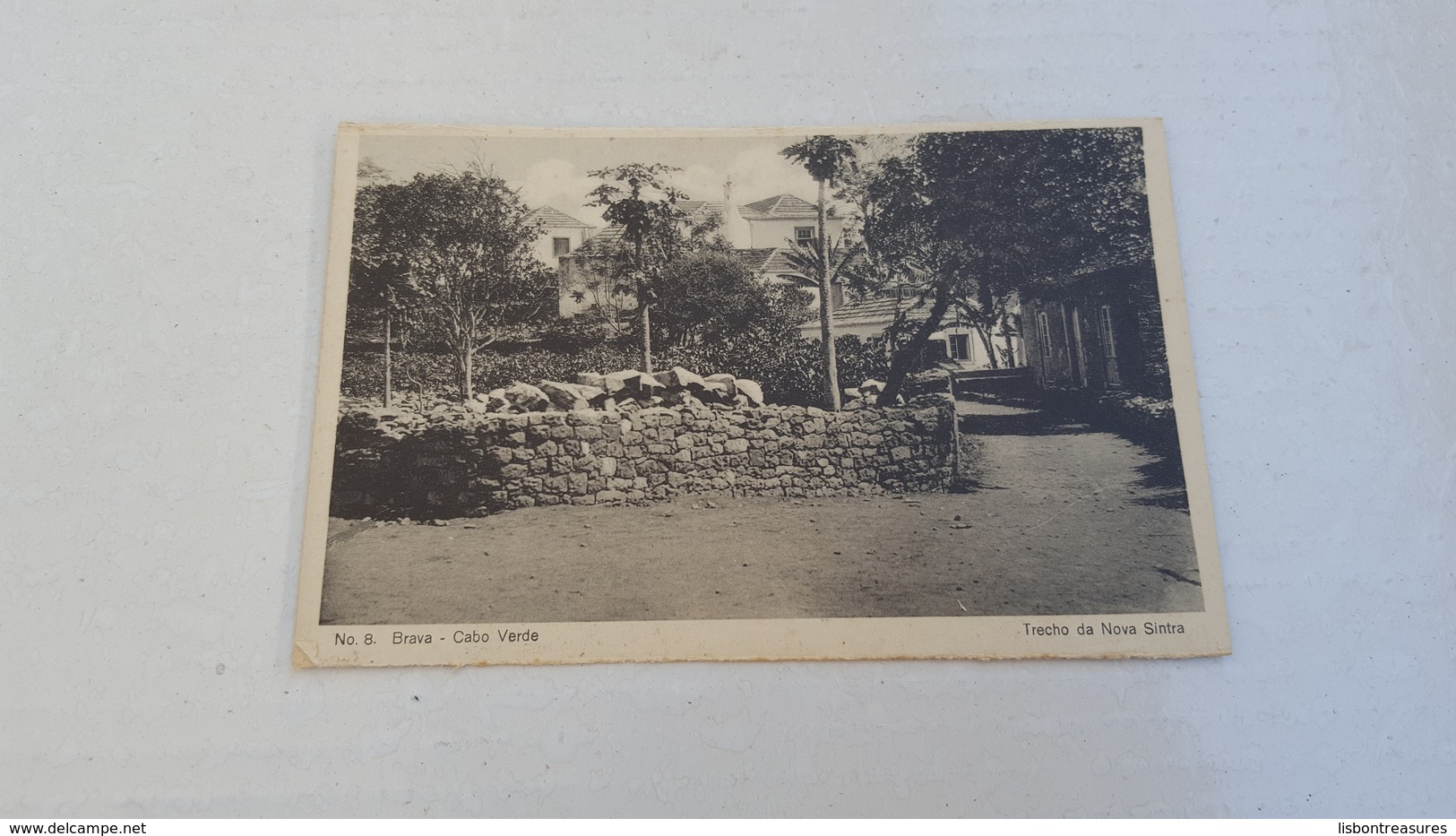 ANTIQUE POSTCARD AFRICA PORTUGAL CABO CAPE VERDE - BRAVA ISLAND - NOVA SINTRA Nº8 - Cabo Verde