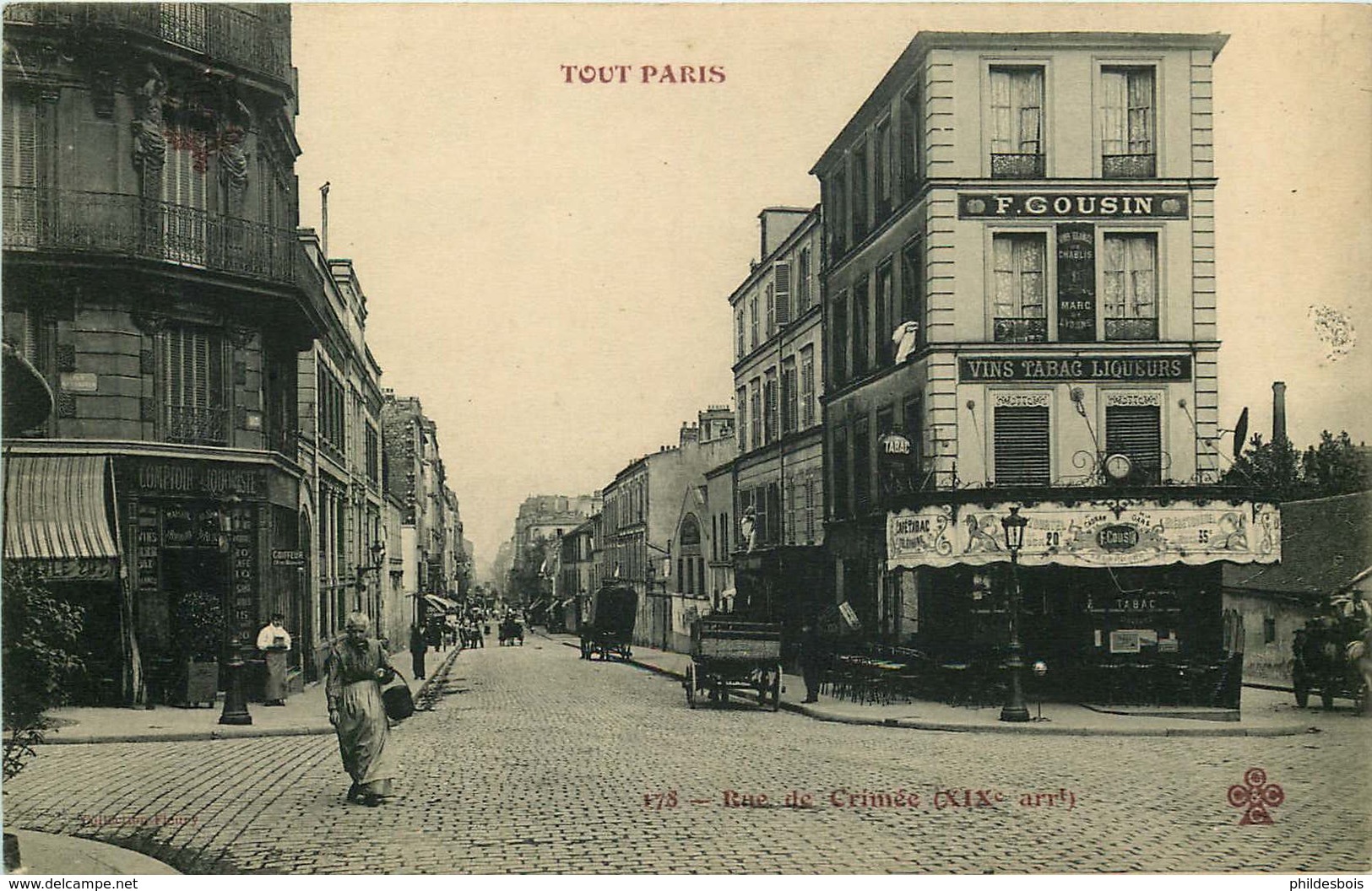 PARIS TOUT PARIS  Rue Crimée - Arrondissement: 19