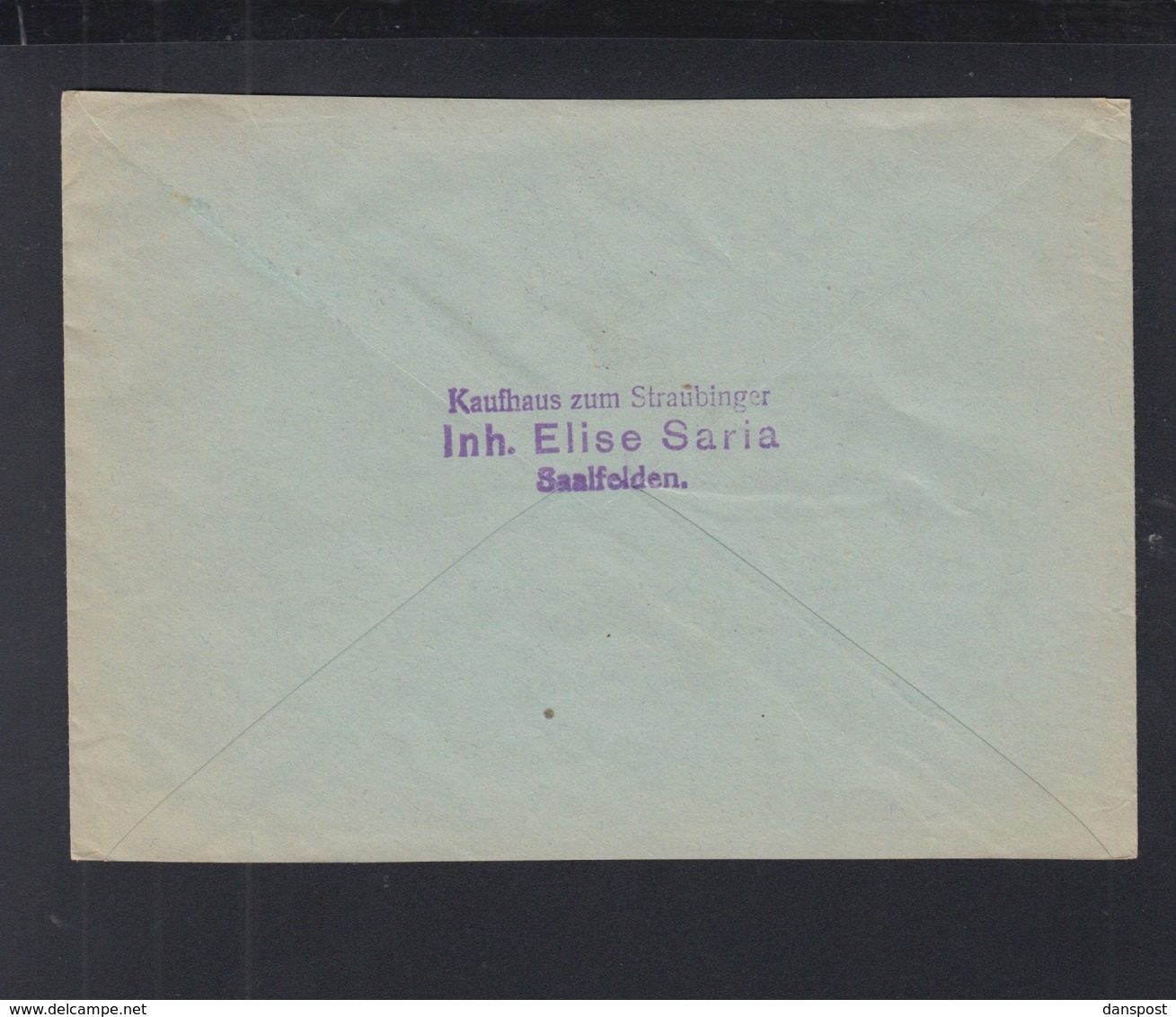 Österreich Brief 1932 Sonderstempel Saalfelden - Storia Postale