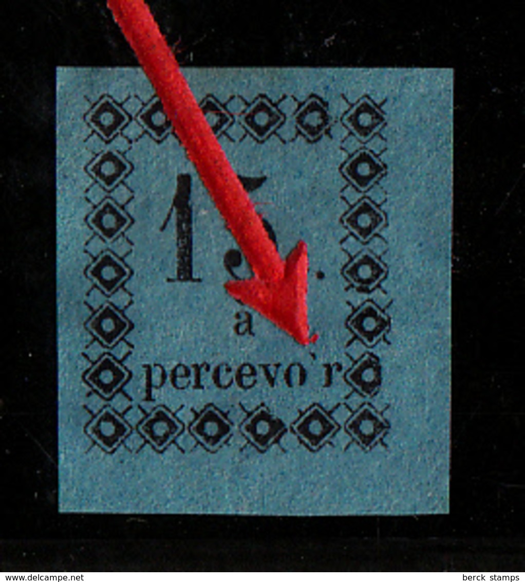 GUADELOUPE - TAXE N°  4c (Maury) - " I " DE PERCEVOIR ABSENT - NEUF SANS GOMME. - Timbres-taxe