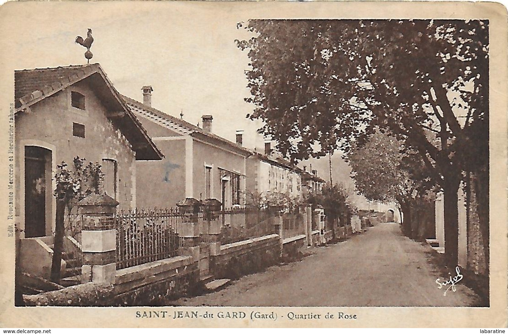 30)  SAINT JEAN Du GARD  - Quartier De Rose - Saint-Jean-du-Gard