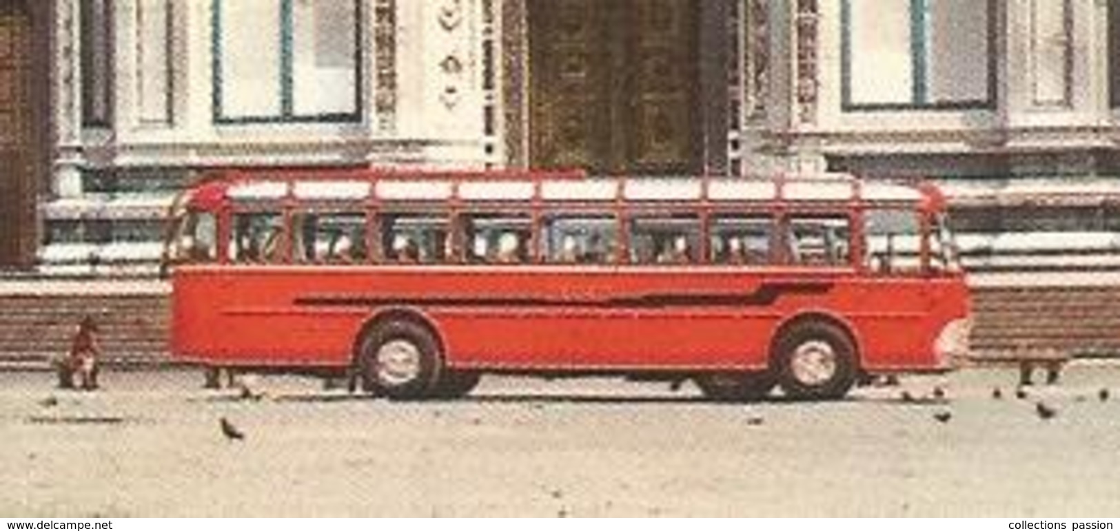 Cp , Bus & Autocars , BUS ,Italie , Firenze , Voyagée 1971 ,2 Scans , Ed. Bonechi - Busse & Reisebusse