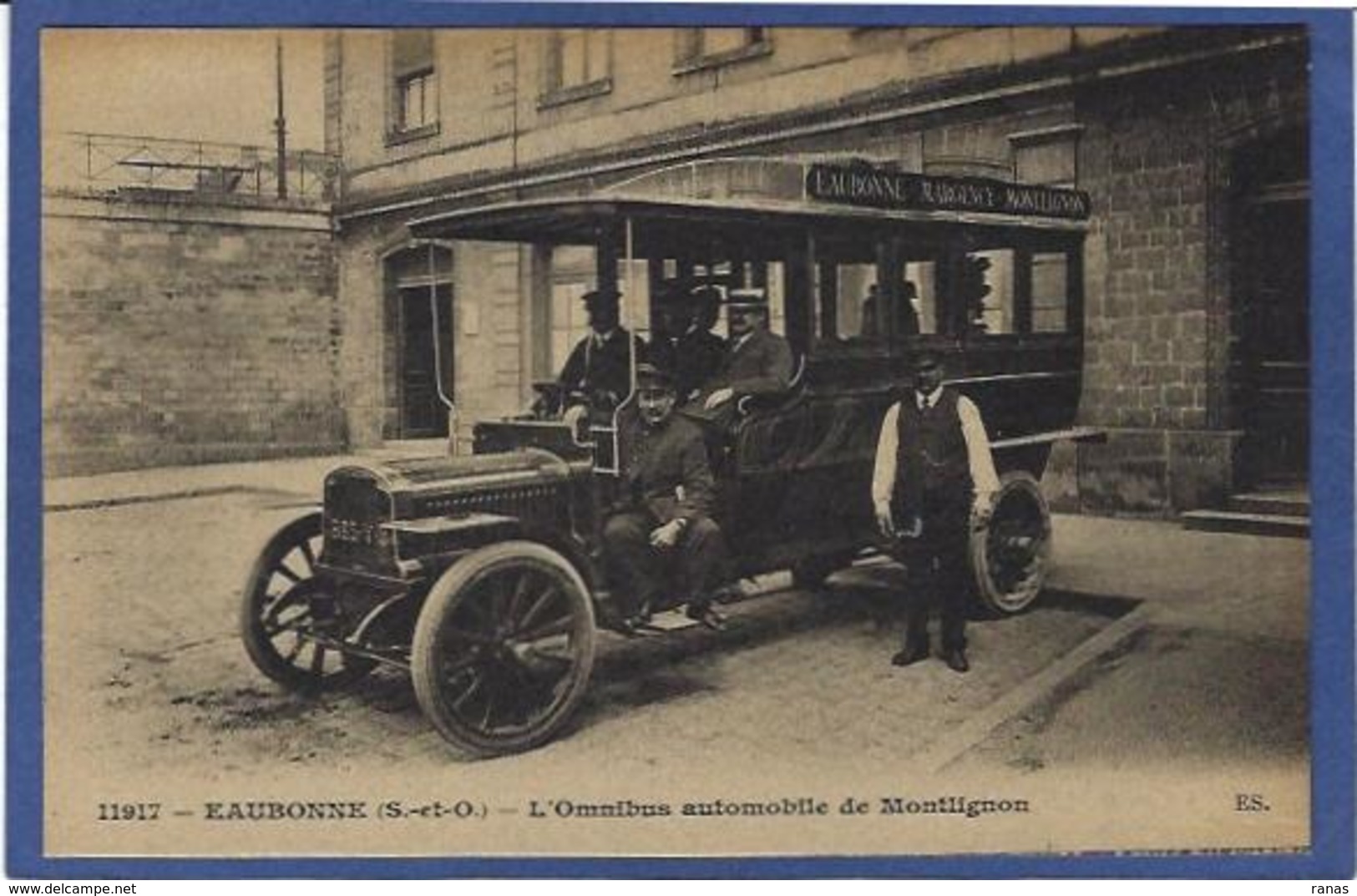 CPA Val D'Oise 95 Eaubonne  Omnibus Automobile De Montlignon Non Circulé - Ermont-Eaubonne