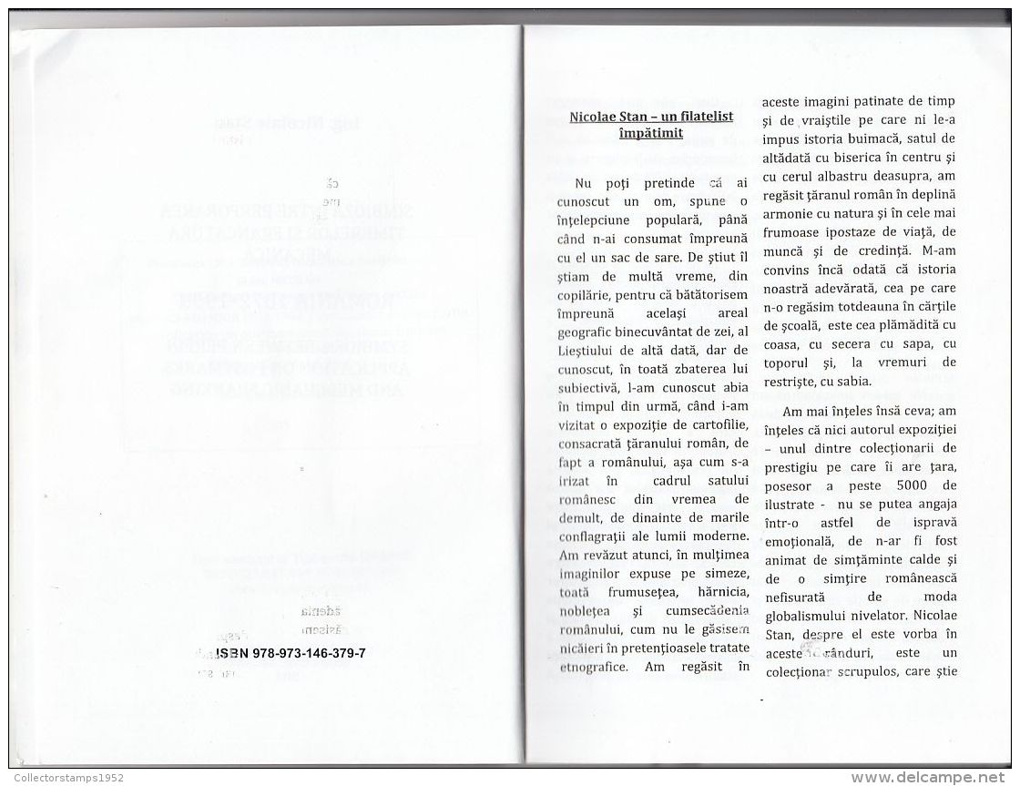 6845FM- PHILATELY BOOK, SYMBIOSS BETWEEN PERFIN APPLICATION ON POSTMARKS AND MECHANIC FRANKING, 80 PAGES, 2015, ROMANIA - Other & Unclassified