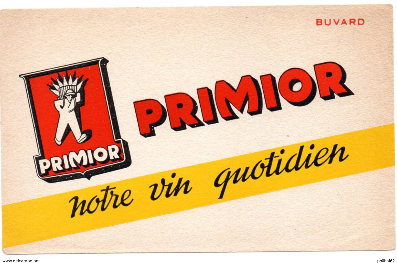 Buvard Vin Primior, Notre Vin Quotidien. - V