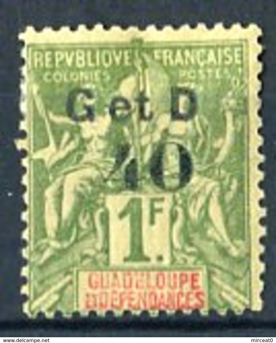 GUADELOUPE 1903  MH   -   YVERT N° 48 - Neufs