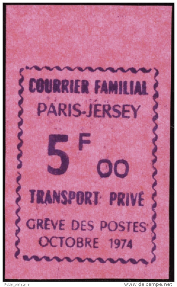 France Grève N° 17  A 5F Rose Sans Surcharge  ** Cote: - Other & Unclassified