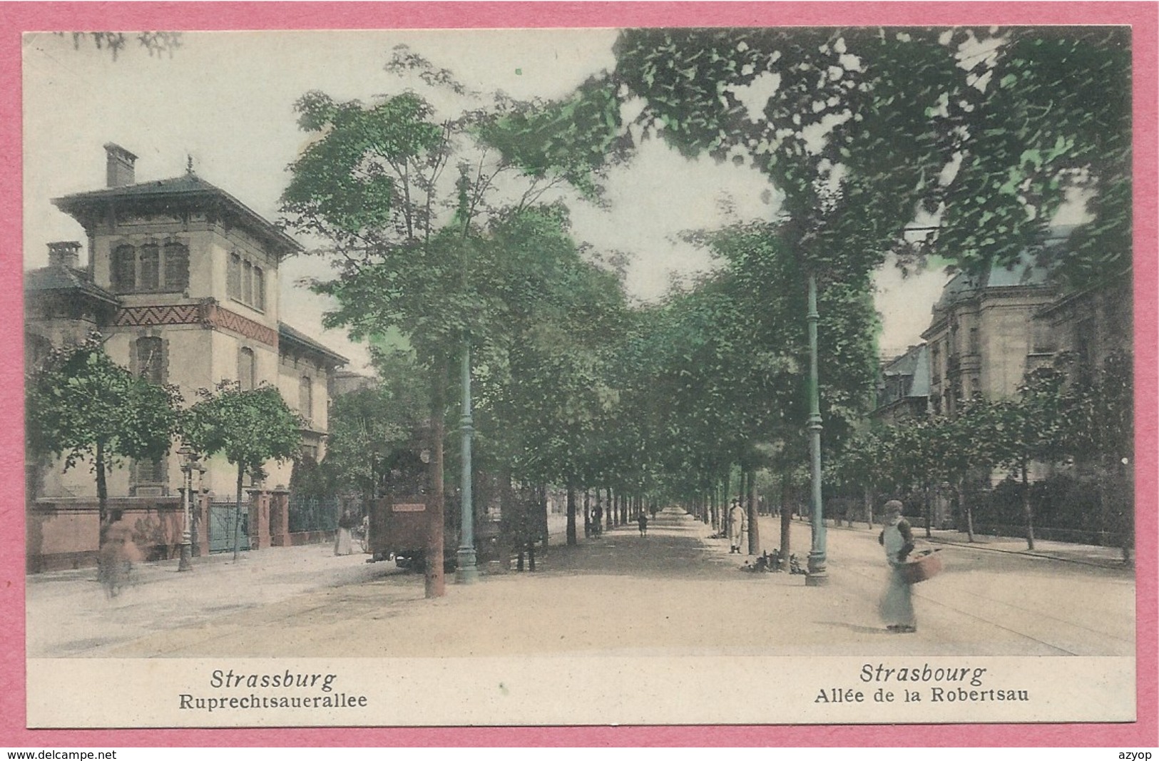 67 - STRASSBURG - STRASBOURG - Ruprechtsauerallee - Allée De La Robertsau - Tram - Tramway - Strassenbahn - Strasbourg