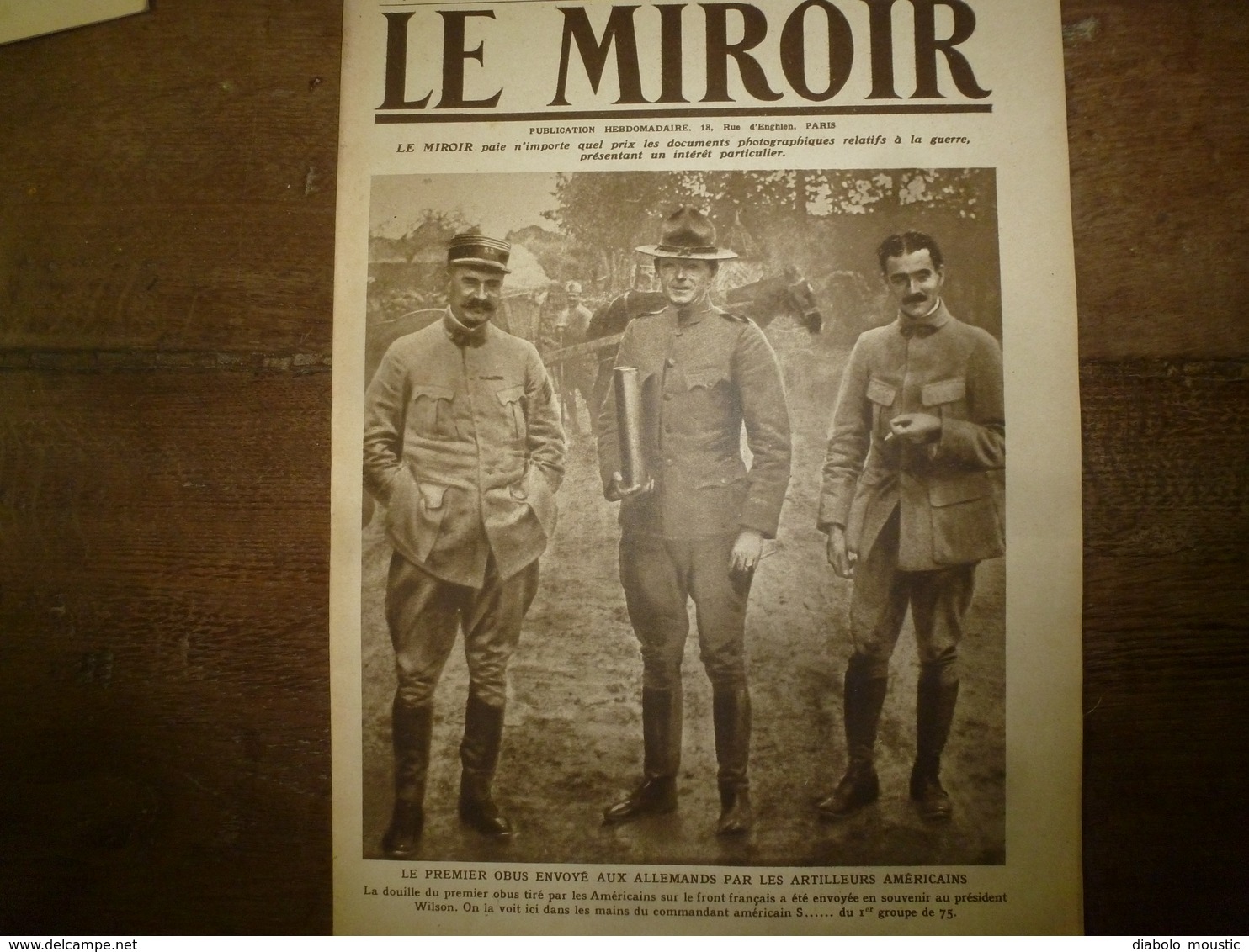 1917 LE MIROIR: Franchet D'Esperey Au Chemin-des-Dames; Lénine;Canadiens à Passchendaele,Mosselmark Et Goudberg,etc - French