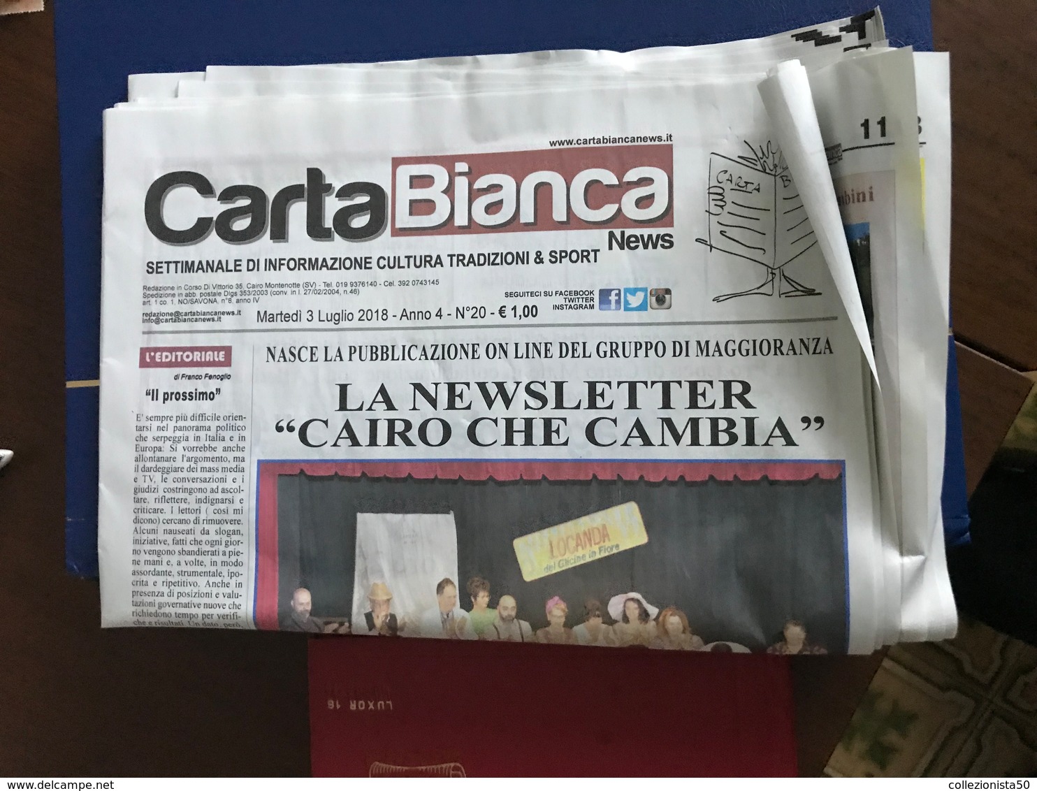 Stupenda Rivista Carta Bianca - Altri & Non Classificati