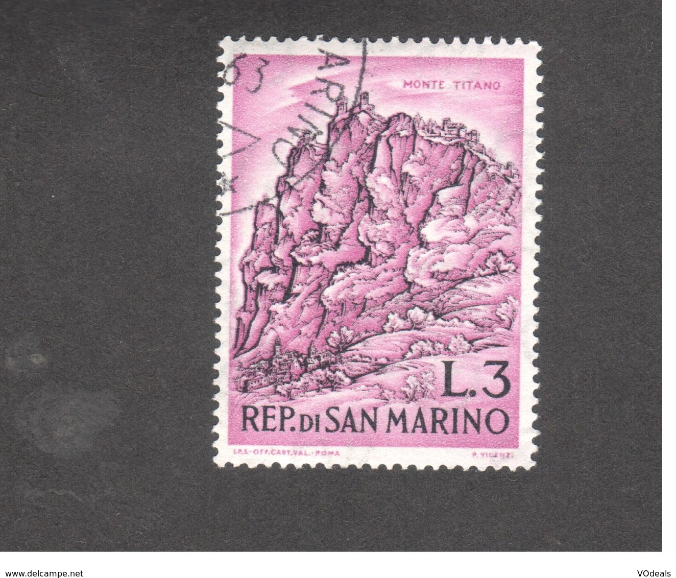 Europe - Saint-Marin - 1962 - Mountaineering -  Bergen - Oblitérés