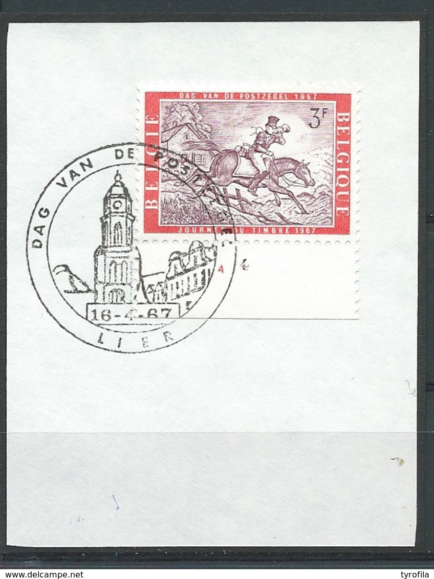 België    O.B.C   1413  (O)   Dag Van De Postzegel  Lierl   1ste Dagstempel - Used Stamps