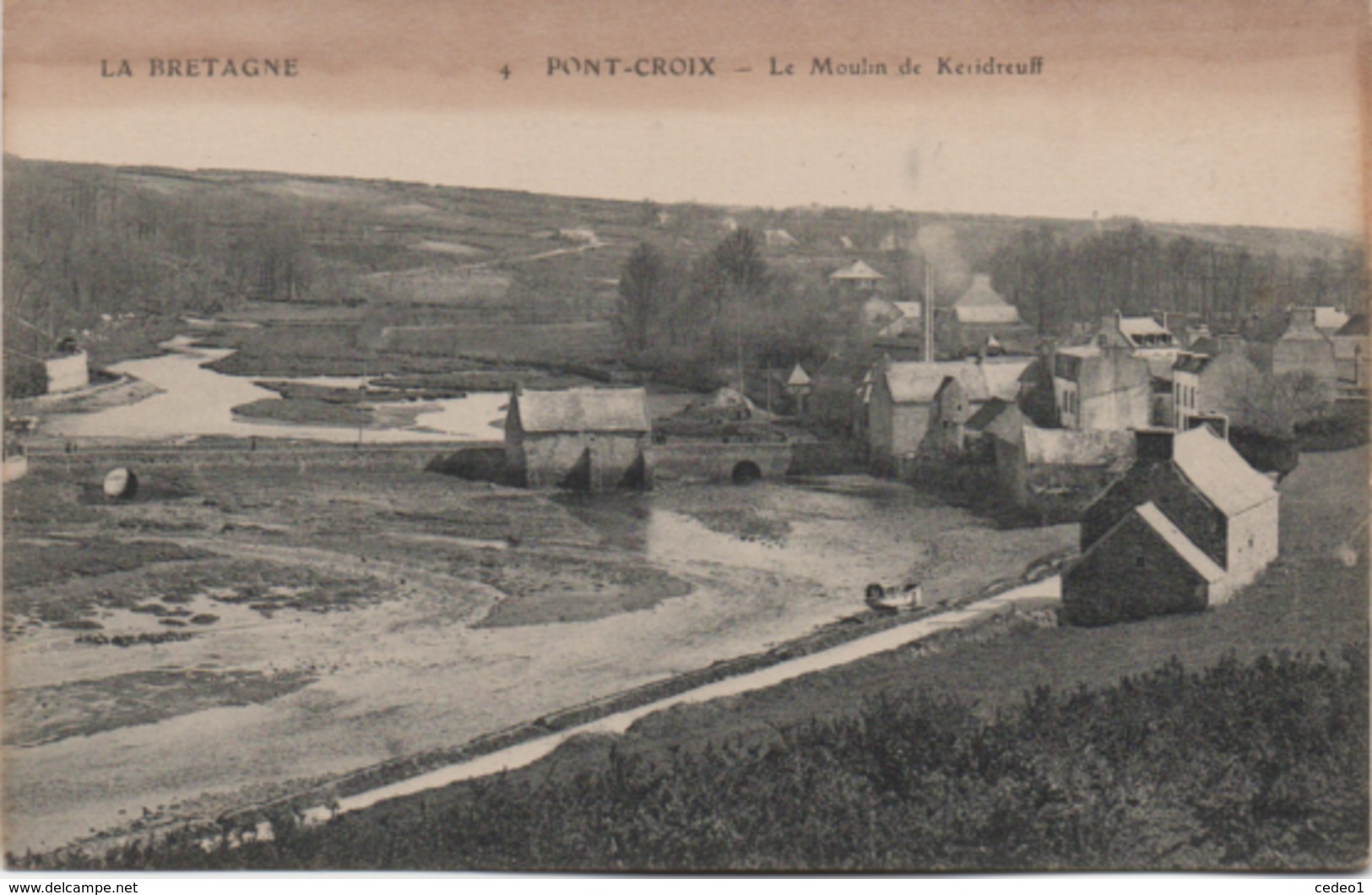 PONT CROIX  LE MOULIN DE KERIDREUFF - Pont-Croix