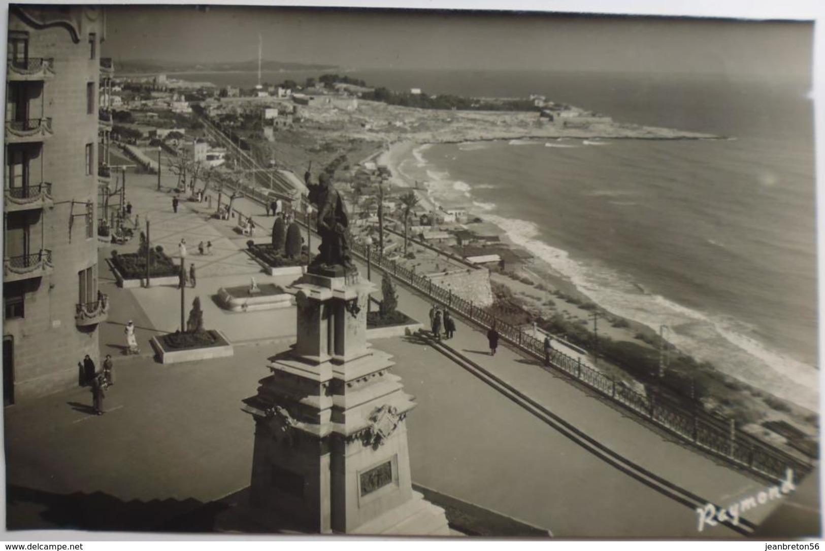 TARRAGONA - Paseo Calvo Sotelo -  2 CP Phot Raymond; Balcon & Promenade - Tarragona