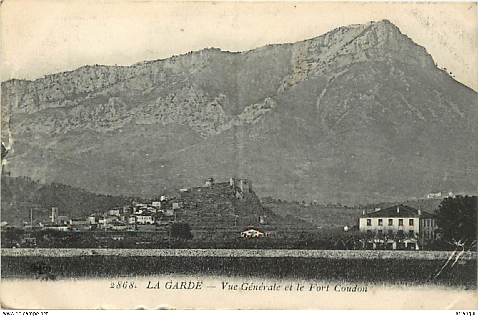 Ref 21- Var - La Garde - Vue Generale Et Le Fort Coudon - Carte Bon Etat - - La Garde