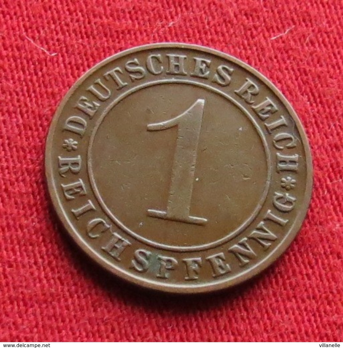 Germany 1 Reichspfennig 1929 D 1929D KM# 37  Lt 213   Alemania Allemagne Alemanha - Sonstige & Ohne Zuordnung