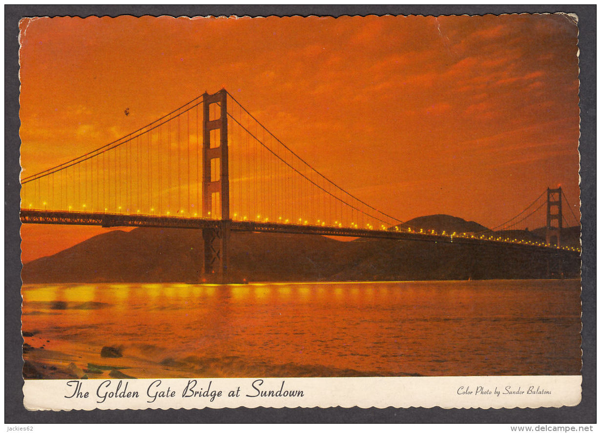 84372/ SAN FRANCISCO, The Golden Gate Bridge - San Francisco