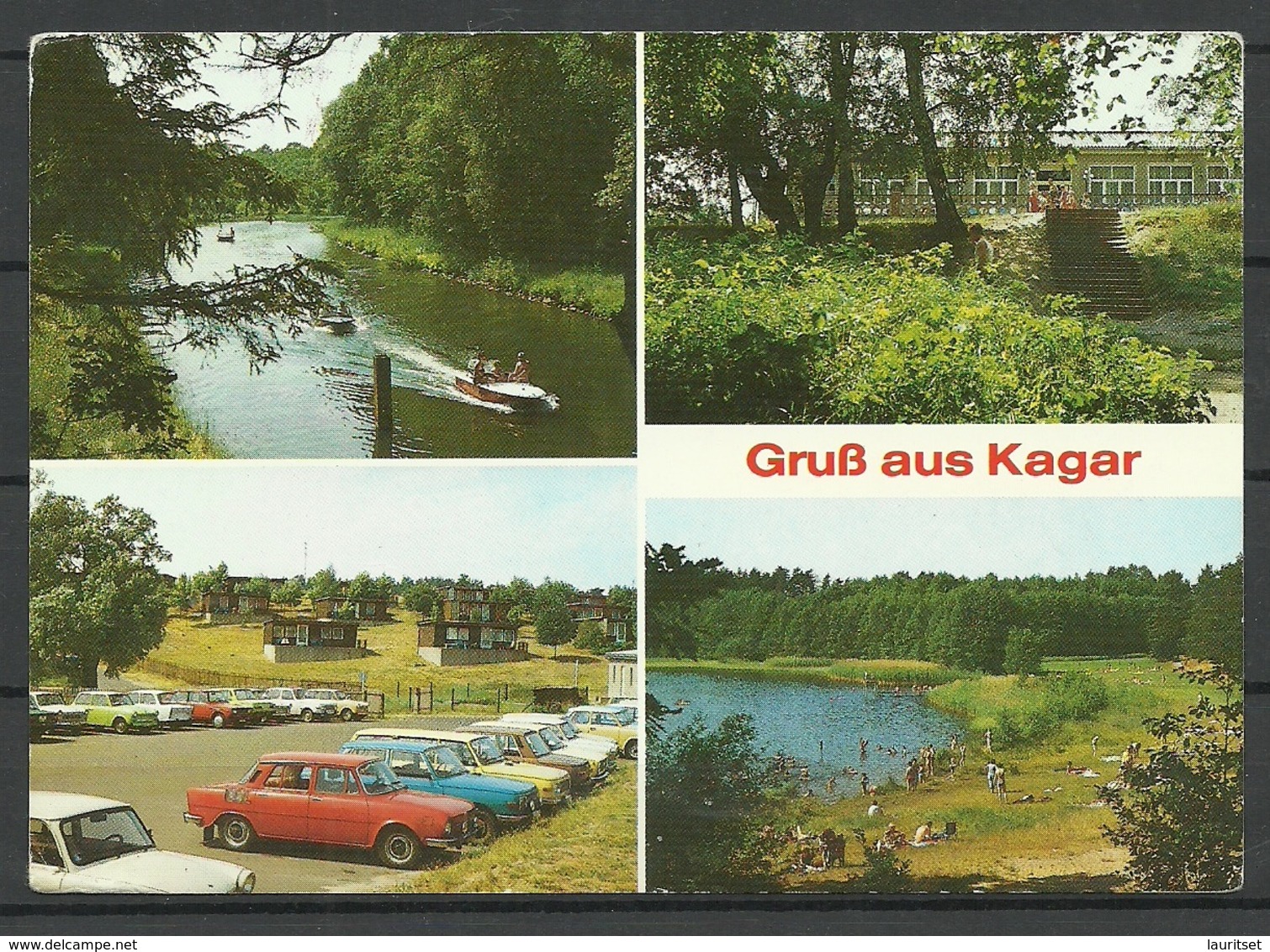 Deutschland DDR Ansichtskarte KAGAR Kr. NEURUPPIN (gesendet, Mit Briefmarke) - Neuruppin