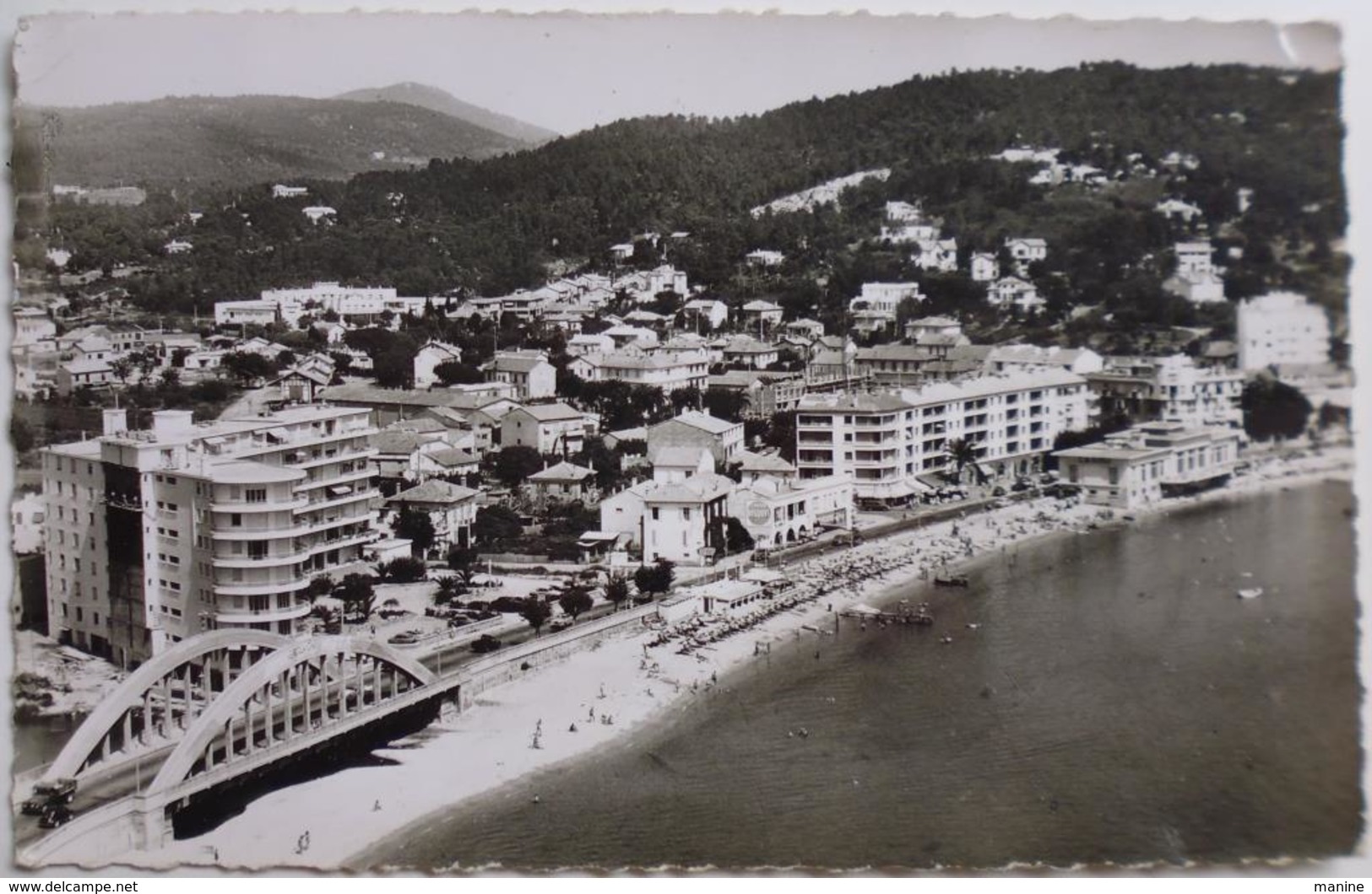 Ste MAXIME Sur MER - Vue Aérienne - CPSM 1959 - Sainte-Maxime