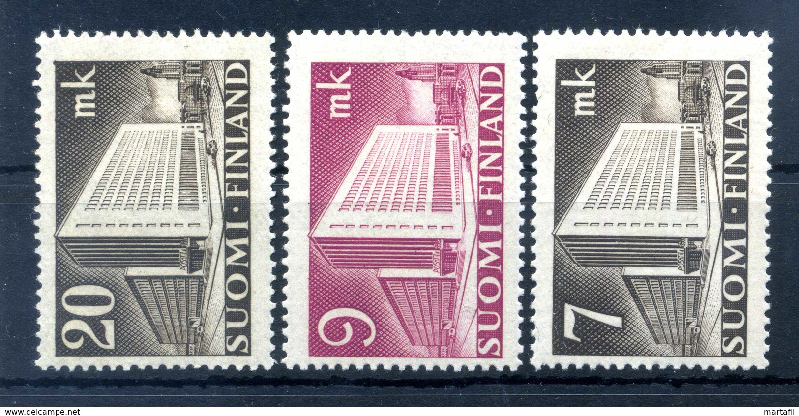 1943-45 FINLANDIA SET MNH **/(*) - Unused Stamps