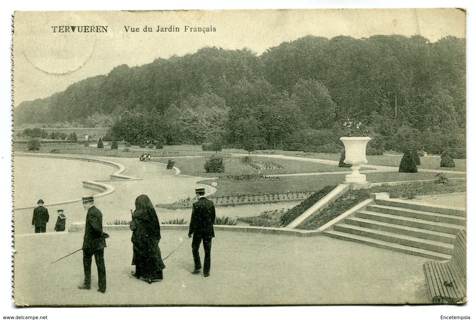 CPA - Carte Postale - Belgique - Tervuren - Vue Du Jardin Français - 1921 ( SV5450 ) - Tervuren