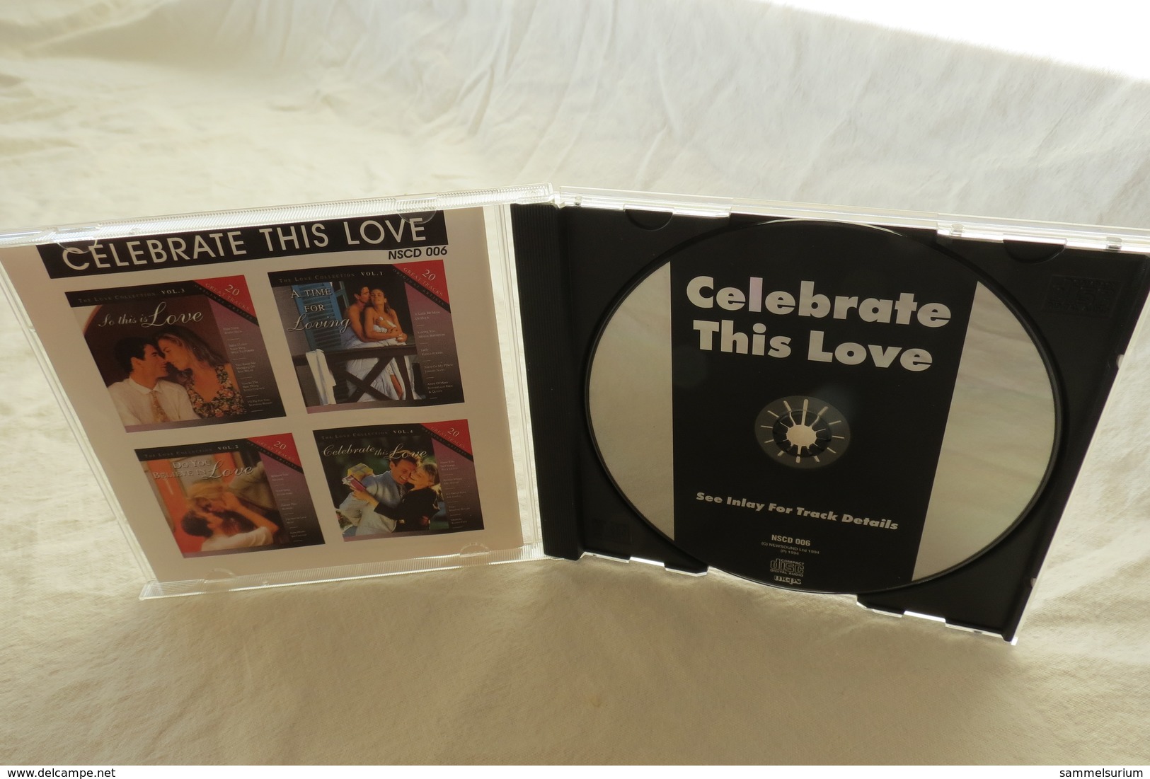CD "Celebrate This Love" The Love Collection Vol. 4, 20 Great Tracks, Original Artists - Hit-Compilations