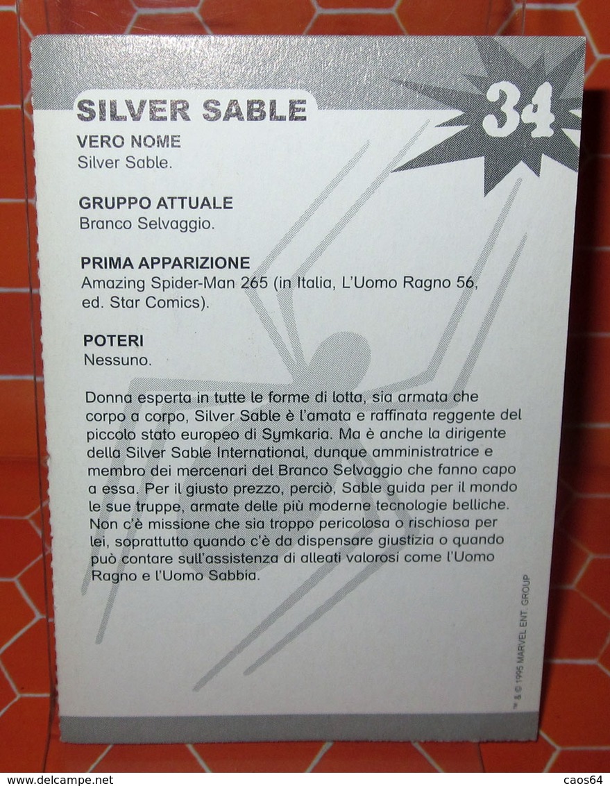 SILVER SABLE - Marvel
