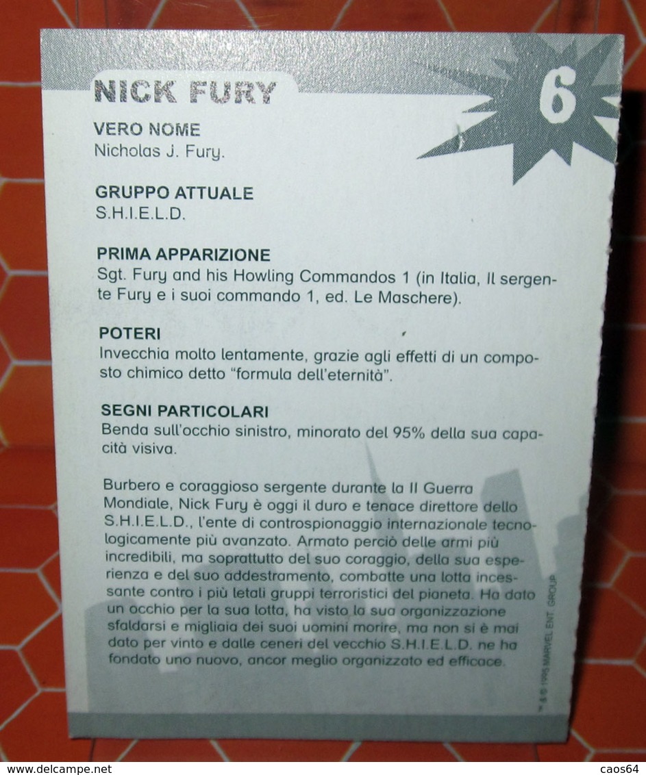 NICK FURY - Marvel