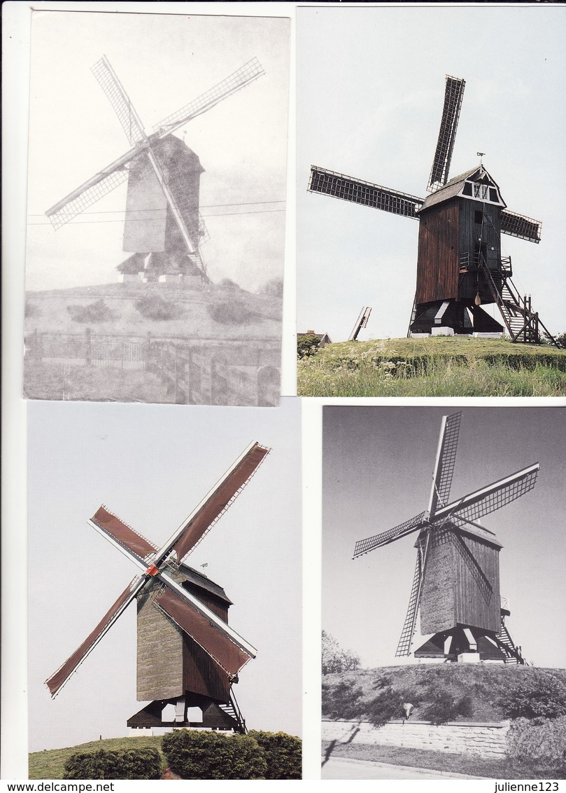 HERZELE.-10 VERSCHILLENDE KAARTEN MET MOLEN. - Herzele