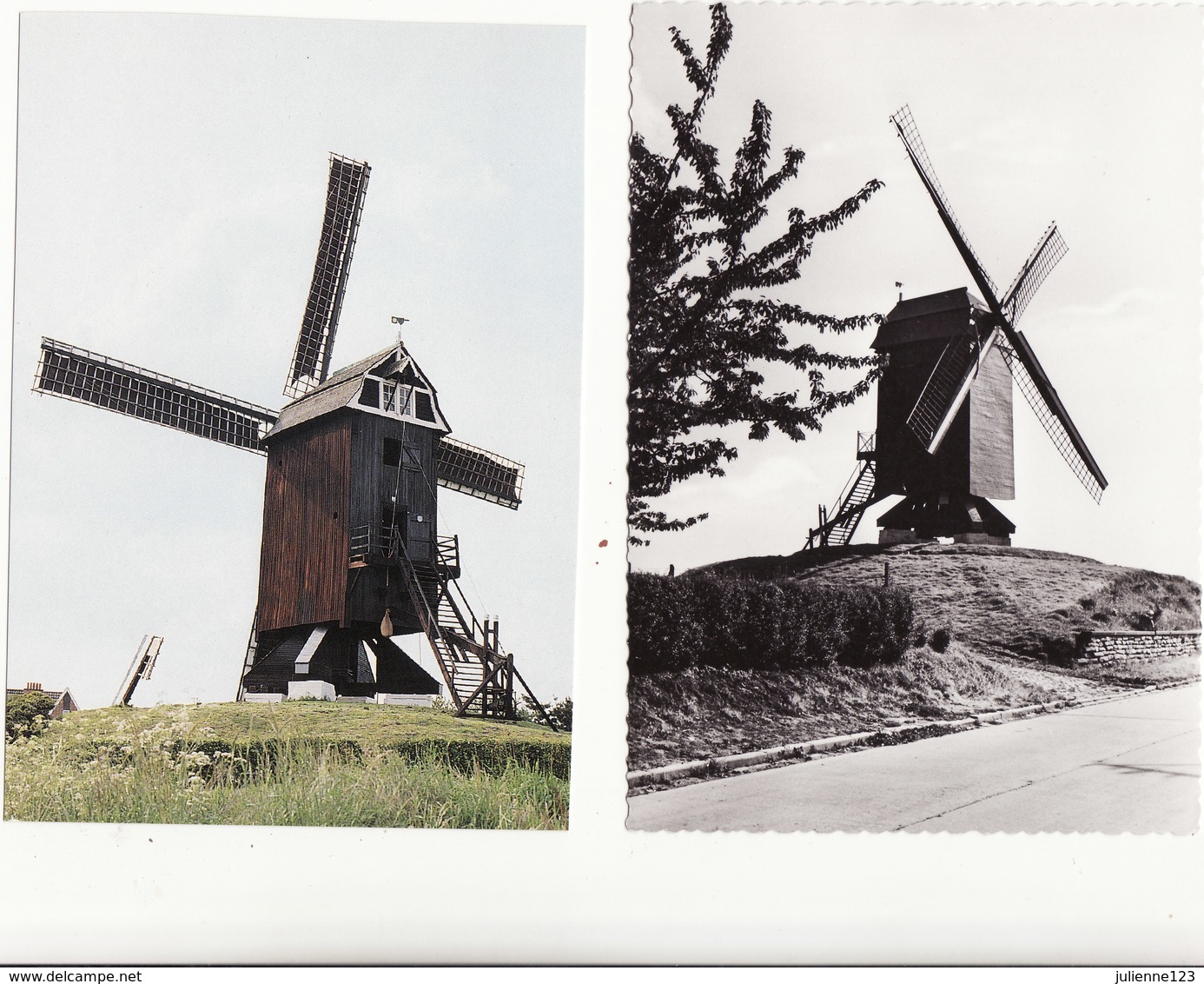 HERZELE.-10 VERSCHILLENDE KAARTEN MET MOLEN. - Herzele