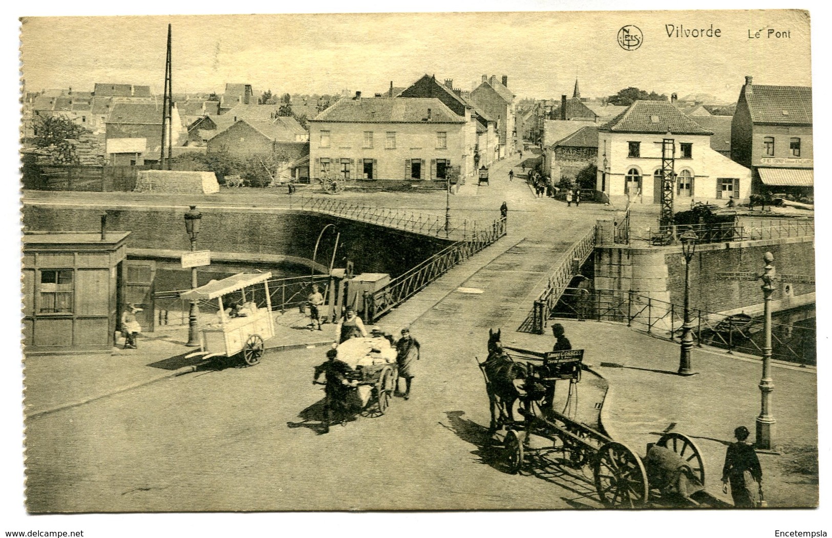 CPA - Carte Postale - Belgique - Vilvorde - Le Pont - 1921 ( SV5453 ) - Vilvoorde