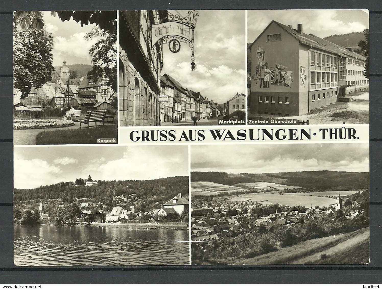 Deutschland DDR 1967 WASUNGEN Thüringen (gesendet, Mit Briefmarke) - Wasungen