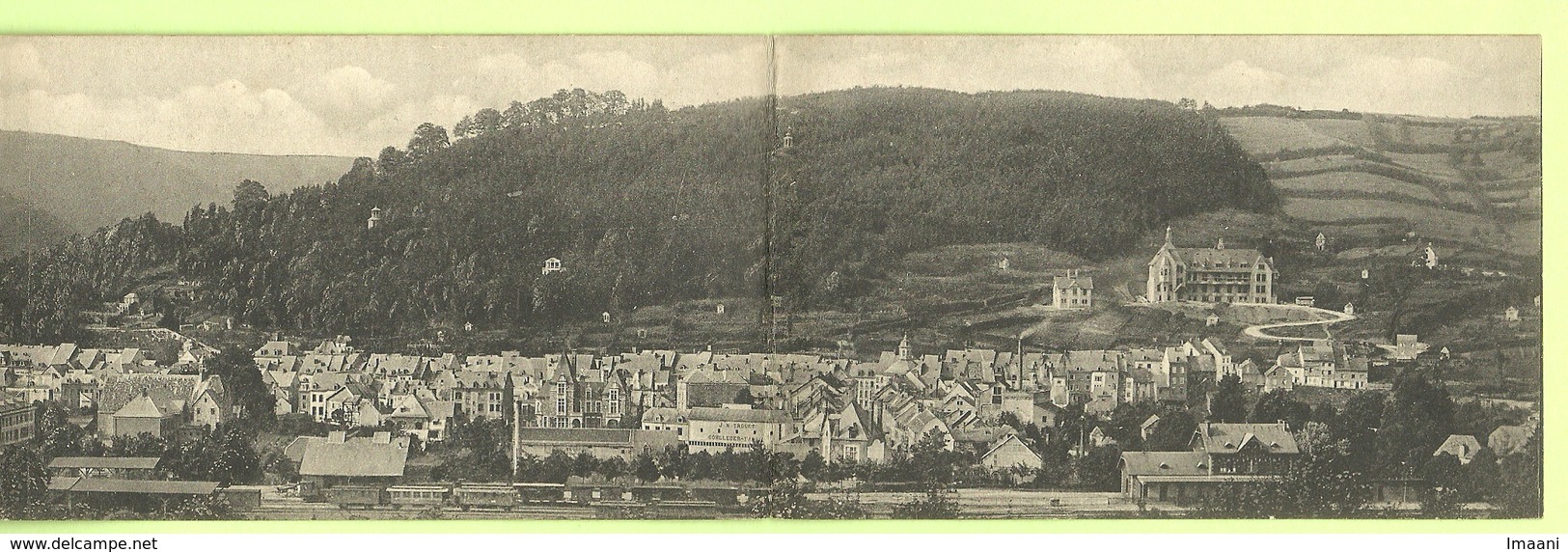 BZ 65 (opdruk Malmedy) Op PANORAMA- Kaart Stempel MALMEDY (286) - OC55/105 Eupen & Malmédy