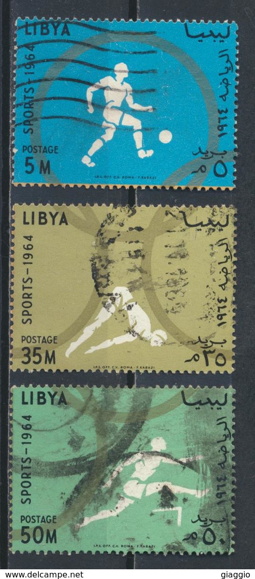 °°° LIBIA LIBYA - YT 246/50/51 - 1964 °°° - Libye