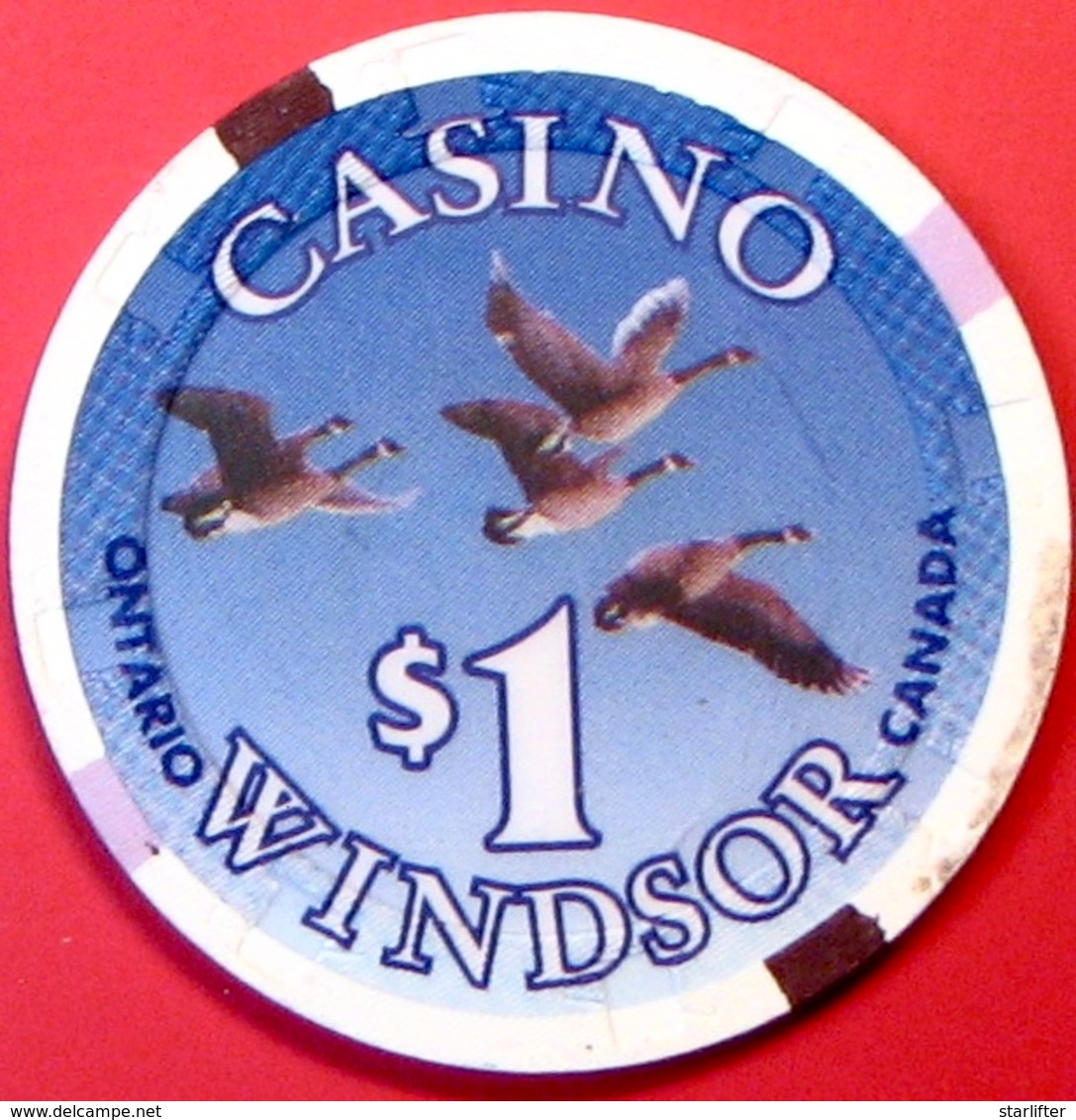 $1 Casino Chip. Northern Belle, Ontario, Canada. M84. - Casino