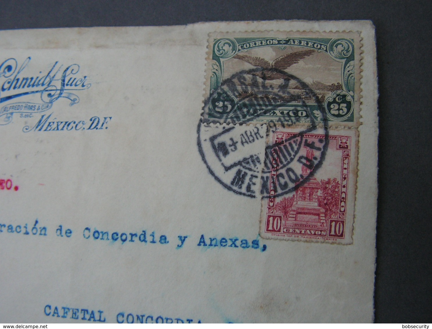 Mexico , Old Cv.1919 - Mexique