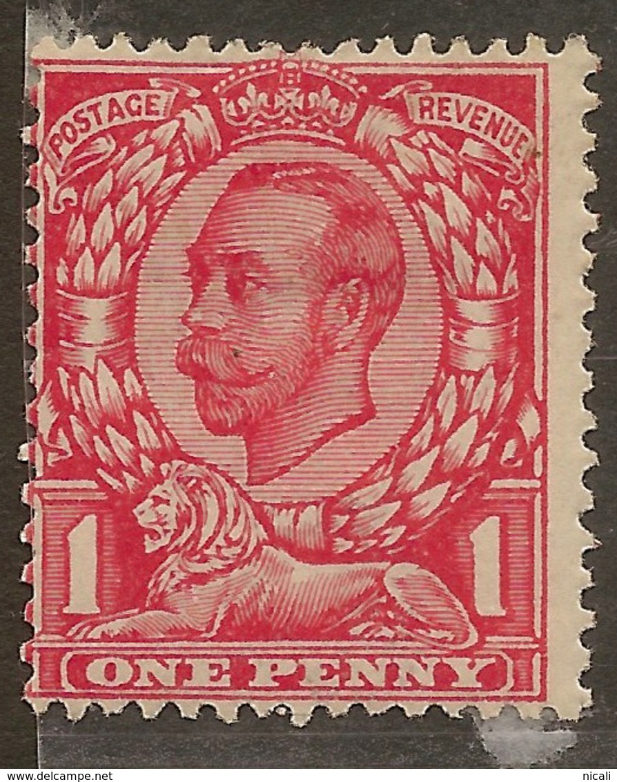 GB 1912 1d KGV SG 345 HM #KR153 - Nuevos