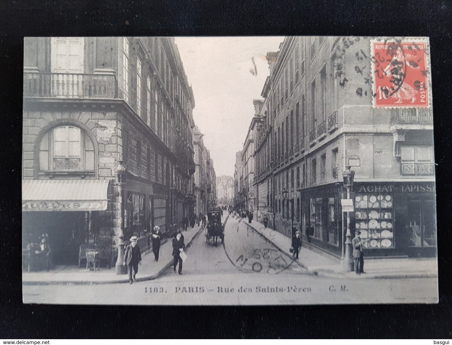 CPA D75 Paris Rue Des Saints Peres - Autres & Non Classés