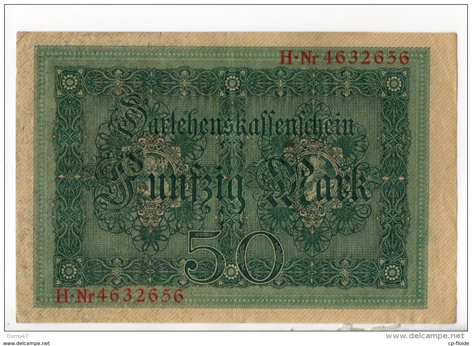 ALLEMAGNE . 50 MARK TYPE 1914 - Réf. N°10755 - - 50 Mark