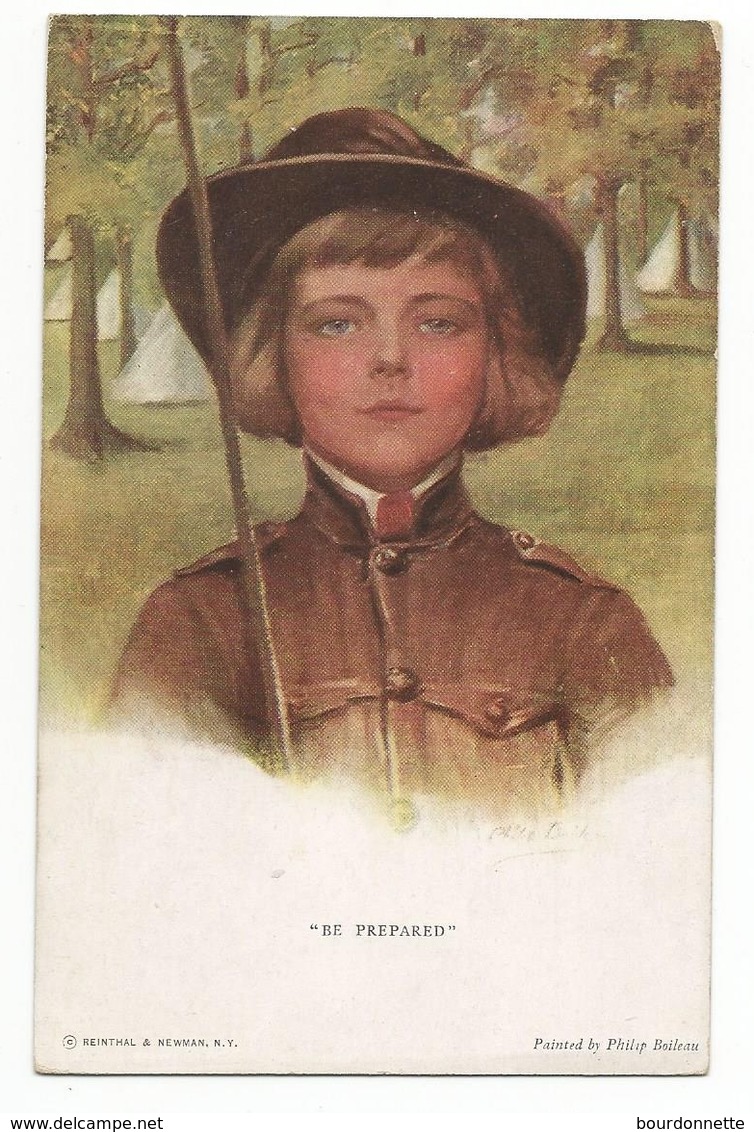 ENFANTS - LITTLE GIRL - MAEDCHEN - Jolie Carte Fantaisie Portrait Enfants Be Prepared - Ritratti